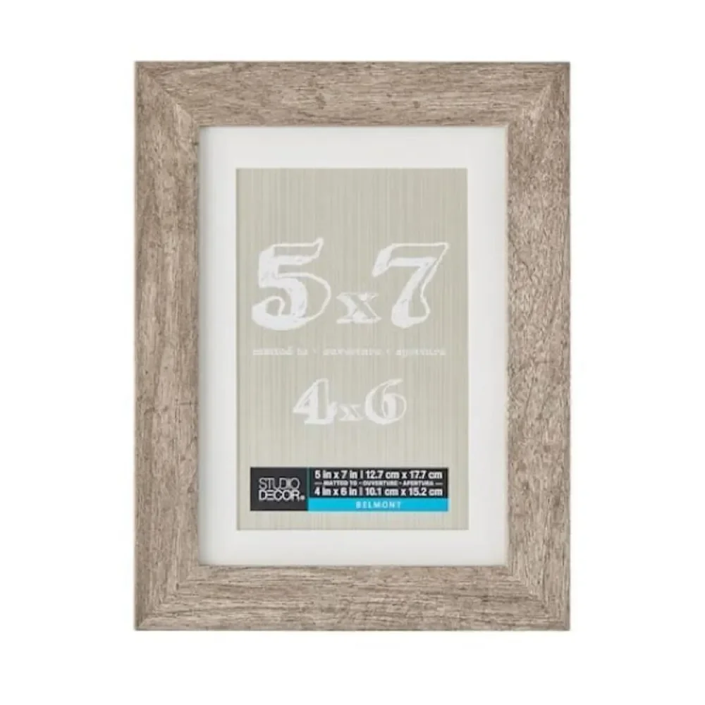 Studio Decor Gray Belmont Free Standing Picture Frame
